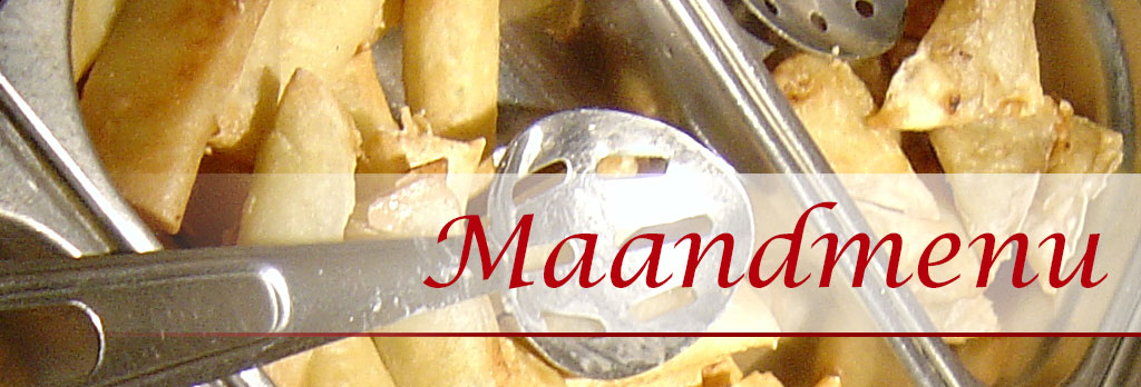 Chinees eten maandmenu augustus 2017